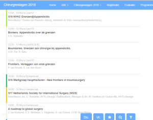 chirurgendagen 2018 programma